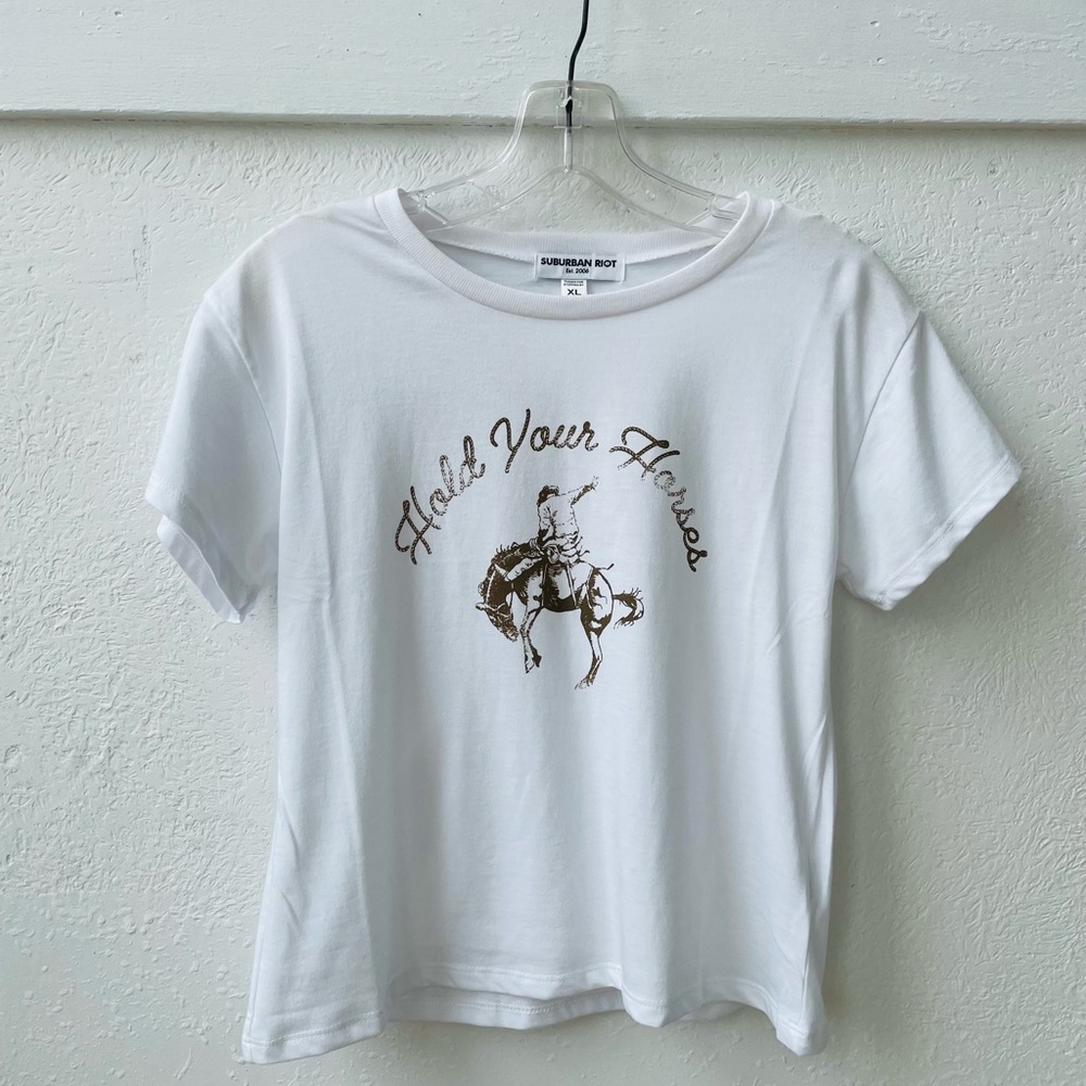 🤠nwot Hold Your Horses T-Shirt